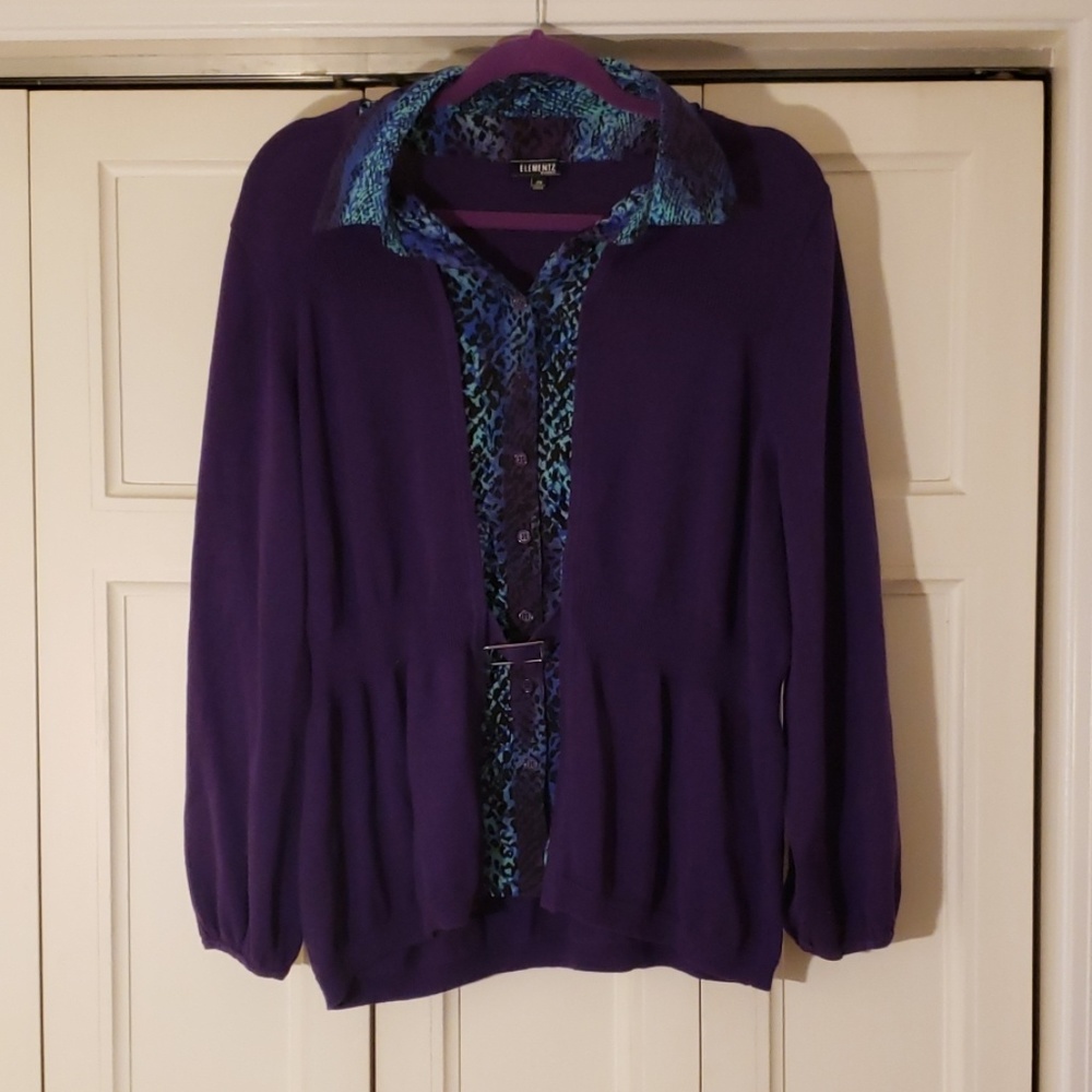 Purple sweater